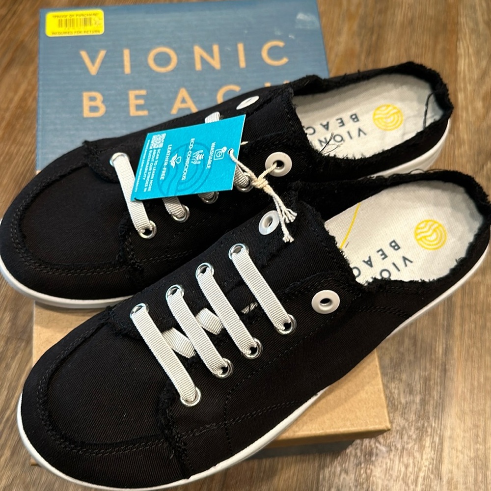 Brand new slide on sneakers